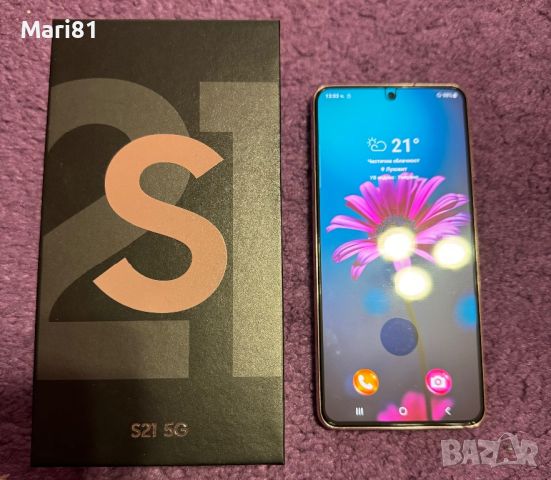 Samsung s21 5G - розов цвят, снимка 1