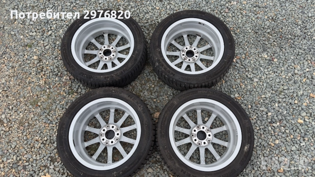 Гуми с джанти 205/55R17 за Mercedes-Benz, снимка 2 - Гуми и джанти - 51931900