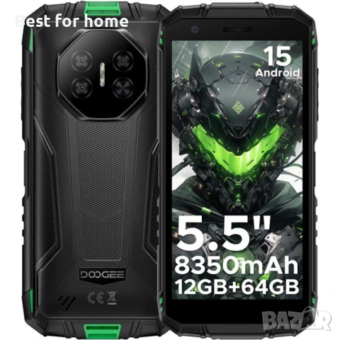Doogee Fire 3, 12GB 64GB, 5.5 HD+, 8350mAh, Green, снимка 8 - Други - 53843125