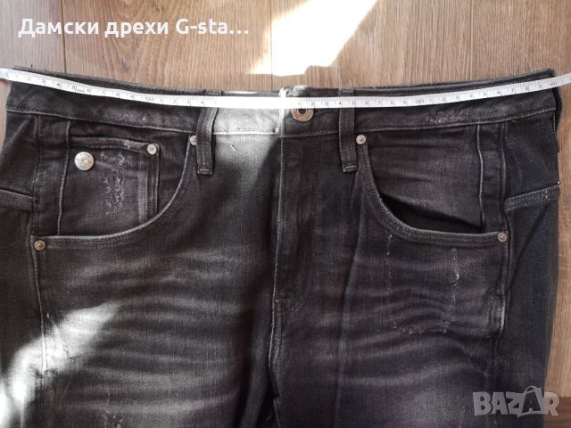 Дамски дънки ARC 3D LOW BOYFRIEND MEDIUM AGED RESTORED W25/L32; 260, снимка 8 - Дънки - 46345449