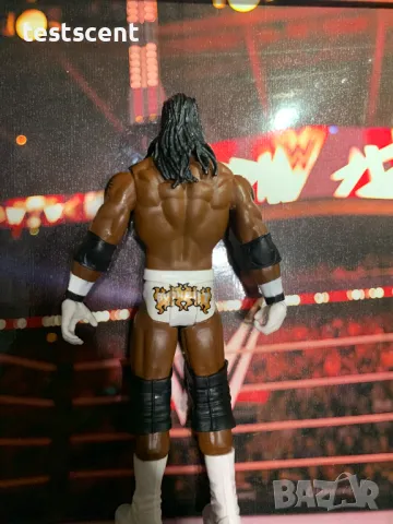 Екшън фигура WWE Booker T Букър Ти Mattel Basic Figure играчка King Booker, снимка 10 - Фигурки - 49149829