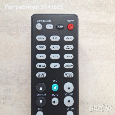 Дистанционно за ресивър Denon RC-1192 , снимка 2 - Ресийвъри, усилватели, смесителни пултове - 53074264