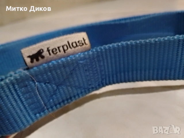 Нашийник промазан плат нов 49 см на 25 мм, снимка 5 - За кучета - 53963982