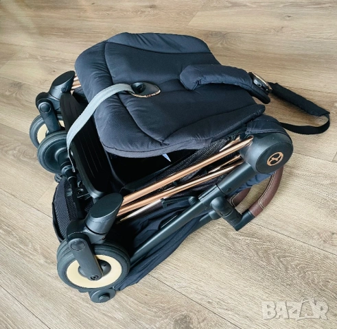 Бебешка количка Cybex COYA Platinum – розово злато, снимка 7 - Детски колички - 53481898