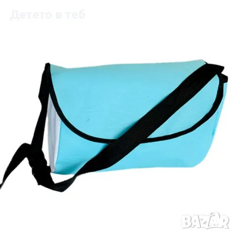 Чанта за бебешка количка ,синя, снимка 1