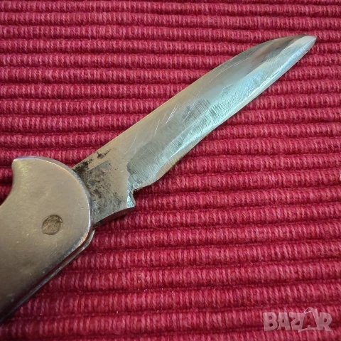 Старо джобно ножче Петко Денев, Габрово. , снимка 4 - Ножове - 53373827