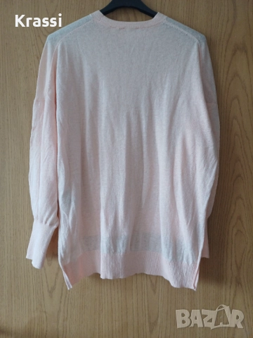 Розова блуза Ted Baker  2 / M, снимка 6 - Блузи с дълъг ръкав и пуловери - 52514424