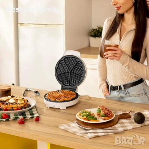 Електрическа гофретница Cecotec Fun Gofrestone, снимка 8 - Друга електроника - 53760500