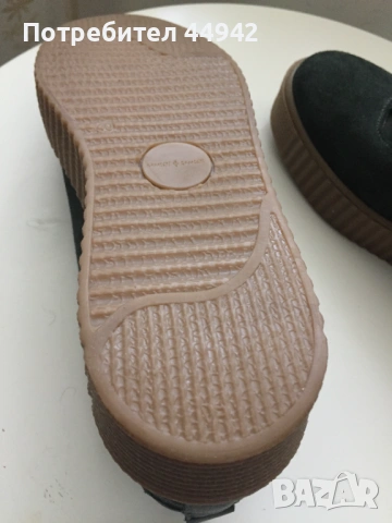 Дамски обувки от велур Samsøe Samsøe, снимка 9 - Дамски ежедневни обувки - 53925642