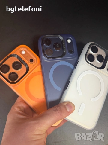 Benks луксозни гърбове с Magsafe за iPhone 17 Pro / 17 Pro Max, снимка 6 - Калъфи, кейсове - 53866496