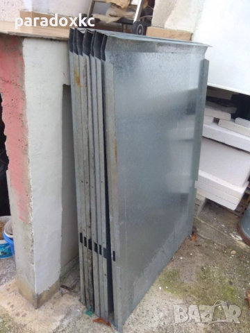 Подцинковани метални плоскости за стелажи ламаринени рафтове 130x90 см, снимка 4 - Стелажи и щандове - 52308229