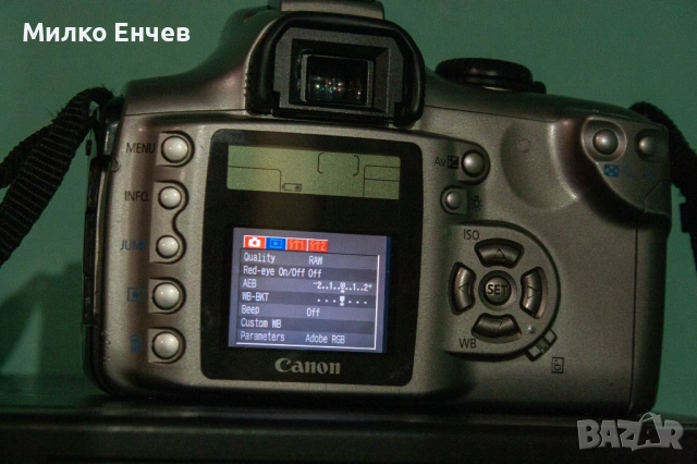 Canon EOS 300D + 18 - 55mm, снимка 4 - Фотоапарати - 53013206