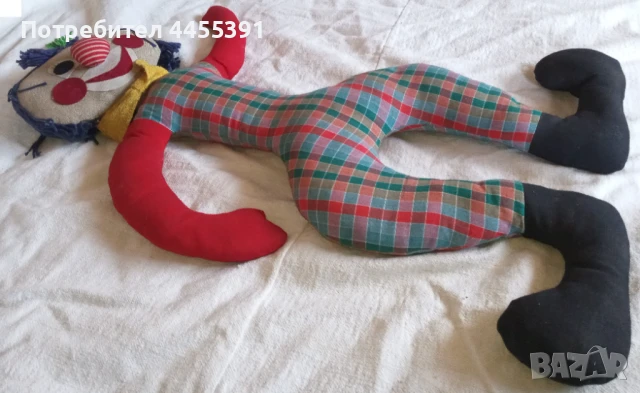 Играчка клоун 1970, снимка 2 - Кукли - 50862994