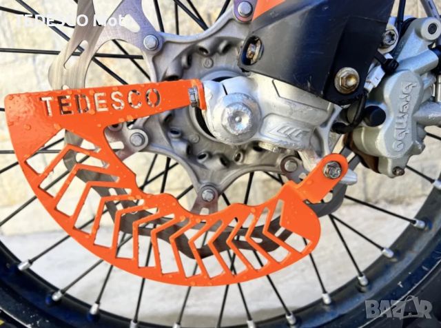 KTM, Husqvarna, Gas Gas - Гард преден диск Tedesco®, снимка 3 - Мотоциклети и мототехника - 39966008