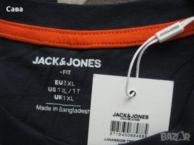 Тениски JACK&JONES  мъжки,2-3ХЛ, снимка 6 - Тениски - 46263967