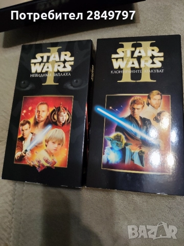 Видеокасети StarWars, снимка 3 - Други жанрове - 52369169