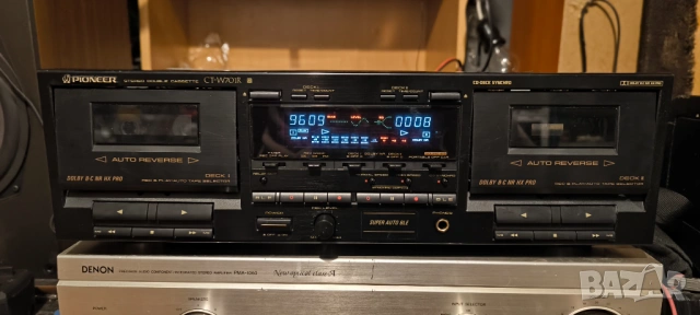 PIONEER CT-W701R двойно записващ касетен дек  дек , снимка 5 - Декове - 53683312