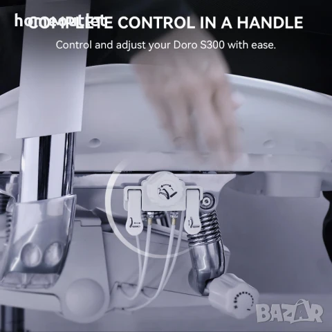 ПРОМОЦИЯ Ергономичен офис стол с футуристичен дизайн SIHOO S300-M102, снимка 5 - Столове - 50699898