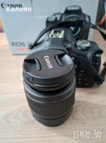 📸 Canon EOS 2000D – като нов + 32GB карта, снимка 4 - Фотоапарати - 53518905