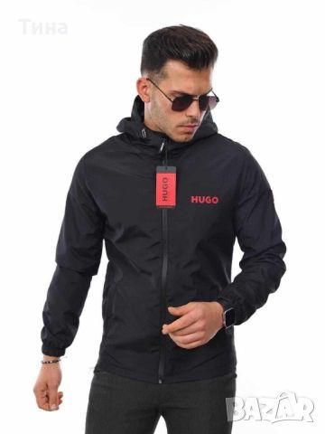 ХИТ МОДЕЛ МЪЖКО ЯКЕ ВЕТРОВКА HUGO BOSS 