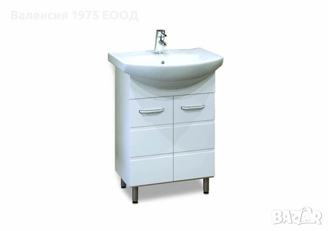 Шкаф с мивка за баня, снимка 1 - Шкафове - 46425244