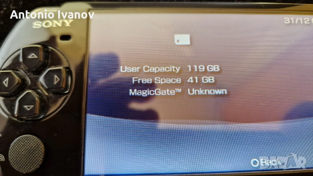 PSP 3000 + 128 GB sd card, снимка 5 - PlayStation конзоли - 52856052