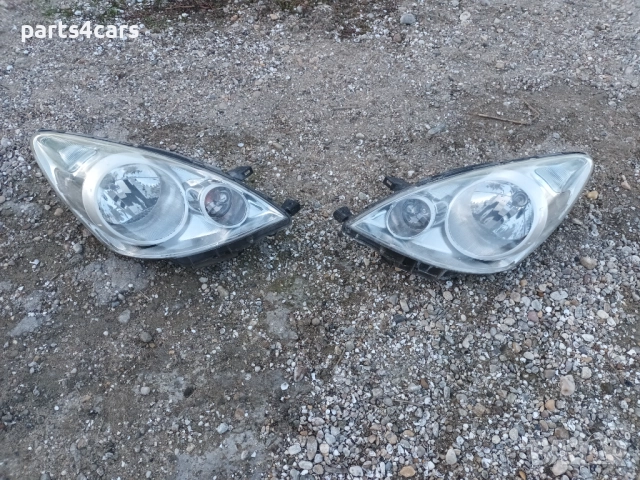 ляв и десен фар за нисан ноте фейслифт 09 - 13 NISSAN NOTE FACELIFT