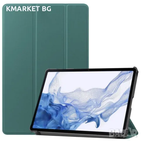 Samsung Galaxy Tab S9 SM-X716 Кожен Калъф и Протектор, снимка 6 - Калъфи, кейсове - 48110808