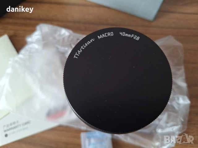 Нов обектив TTArtisan 40mm f/2.8 Macro MFT съвместим Панасоник Олимпус, снимка 3 - Обективи и филтри - 51745529