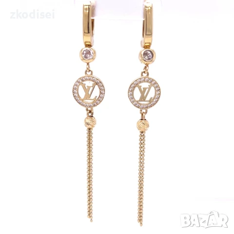 Златни обеци 3,90гр. 14кр. проба:585 модел:32888-5, снимка 1