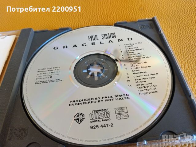 PAUL SIMON, снимка 4 - CD дискове - 45928873