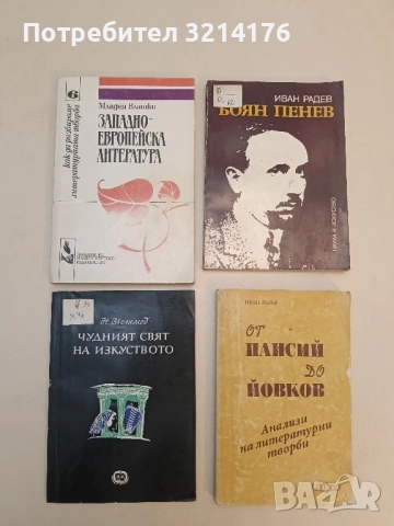 Западноевропейска литература - Младен Влашки (Отлично състояние!)