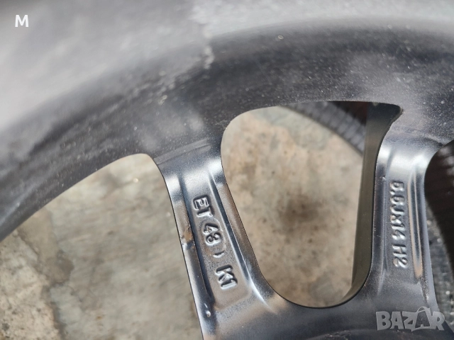 Джанти за Хонда Джаз 14 ц, снимка 5 - Гуми и джанти - 51713900