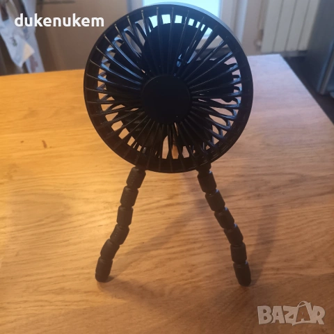 Акумулаторен вентилатор за количка – с клипс, 360° регулируем, водоустойчив, снимка 9 - Вентилатори - 53270299