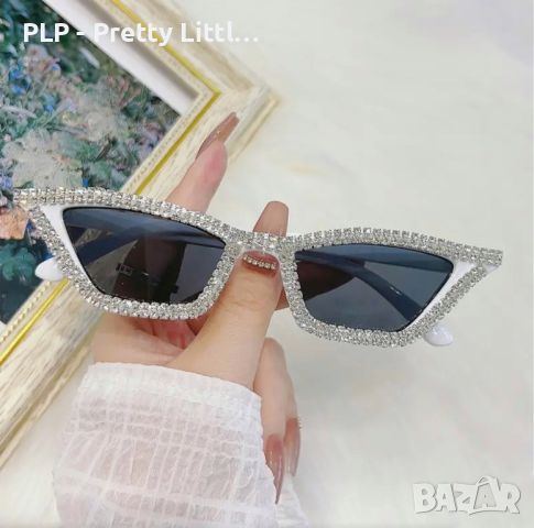 Дамски слънчеви очила с камъни , снимка 4 - Слънчеви и диоптрични очила - 45805656