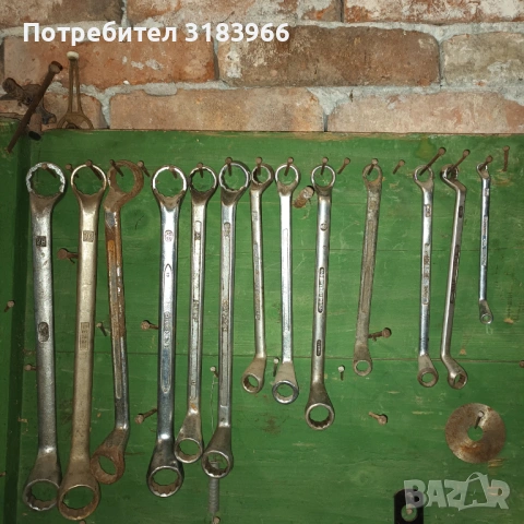 голям лот инструменти лули13 броя от № 6 до № 32 , снимка 5 - Ключове - 53916348