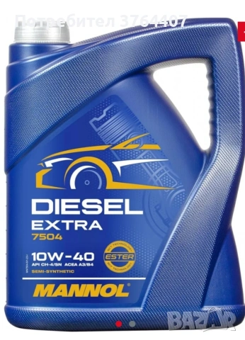 Двигателно масло Mannol 10W40