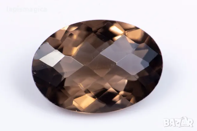 Опушен кварц 4.99ct овална шлифовка №1, снимка 1 - Други - 47242370