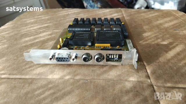 Ретро видео карта Paradise Systems PEGA2A 256KB 8-bit ISA, снимка 2 - Видеокарти - 54009880