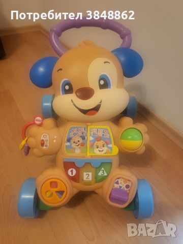 Детска проходилка  Fisher Price Кученце, снимка 6 - Проходилки - 45082348