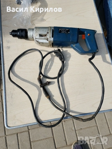 Бормашина Елпром Ловеч от соца БЗ16А , снимка 3 - Бормашини - 53788126