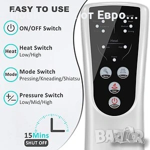 360°Компресионен масажор за крака,, снимка 6 - Масажори - 53469572