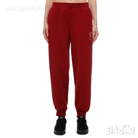 PUMA x Vogue Relaxed Fit Sweatpants Red, снимка 1 - Спортни екипи - 46706107