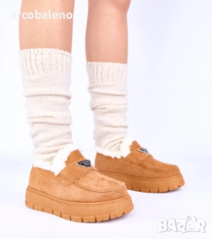 Дамски мокасини на платформа с подплата от Kirby, 5цвята , снимка 15 - Дамски ежедневни обувки - 52862344