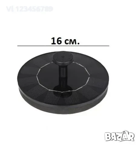 Соларен плаващ фонтан-работи на слънце, снимка 4 - Други стоки за дома - 52271924