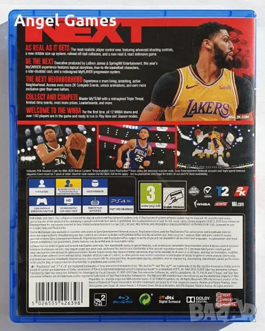 NBA 2K20 PS4 Playstation 4 НБА 20 2020 Плейстейшън PS 5 баскетбол PS5, снимка 2 - Игри за PlayStation - 48339486