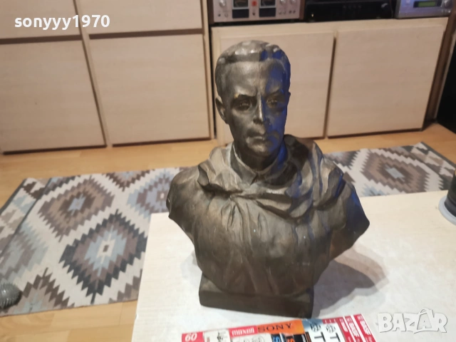 БЮСТ МИКОЛА КУЗНЕЦОВ  1403261956LCHERY1, снимка 4 - Антикварни и старинни предмети - 53840216