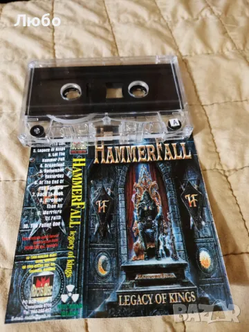 HammerFall ‎– Legacy Of Kings, снимка 4 - Аудио касети - 48838325