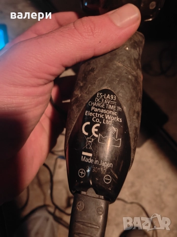 професионална машинка за бръснене Panasonic със зарядно, снимка 3 - Друга електроника - 52671118