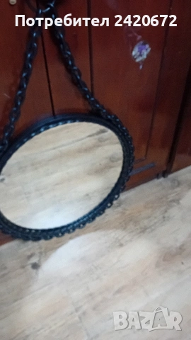 ретро кресла,ковано желязо -огледало, снимка 2 - Столове - 54199592